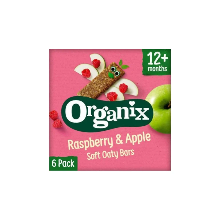 biologikes-mpares-brwmhs-batomouro-mhlo-organix-768x768 Organix Μπάρες Βρώμης με Γεύση Σμέουρο-Μήλο Χωρίς Προσθήκη Ζάχαρης 138gr για 12+ μηνών 6τμχ - Image 1