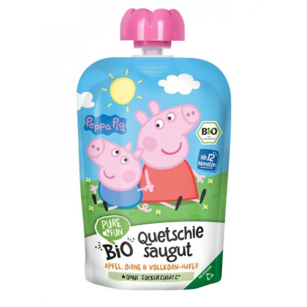 Pure & Fun Πουρές Φρούτων-Λαχανικών Χωρίς Προσθήκη Ζάχαρης 100 gr (12+ μηνών)