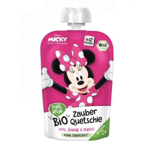 Pure & Fun Βιολογικός Χυμός Φρούτων Minnie Χωρίς Προσθήκη Ζάχαρης