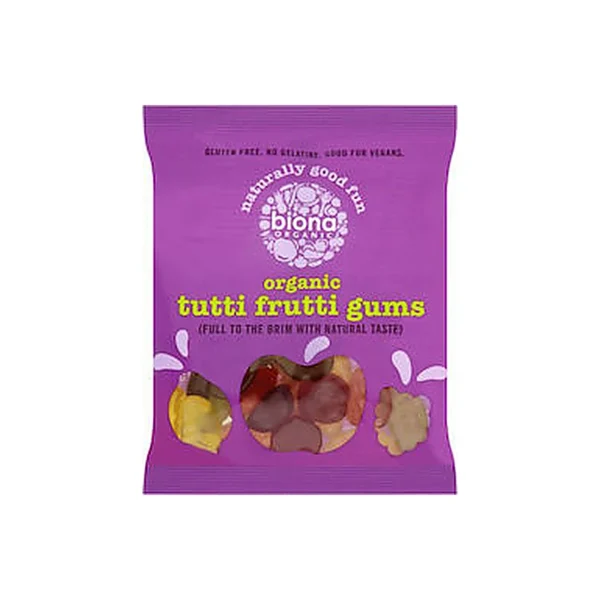 Biona Ζελεδάκια Βιολογικά με Γεύση Tutti Frutti 75gr