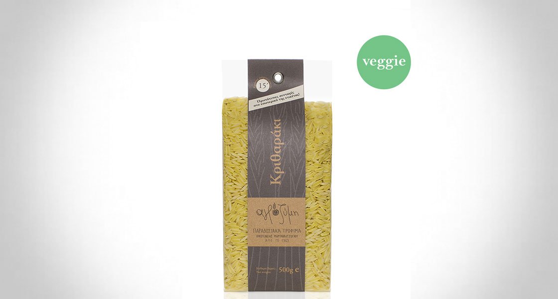 kritharaki_ekso Αγροζύμη Κριθαράκι Παραδοσιακό 500gr - Image 1