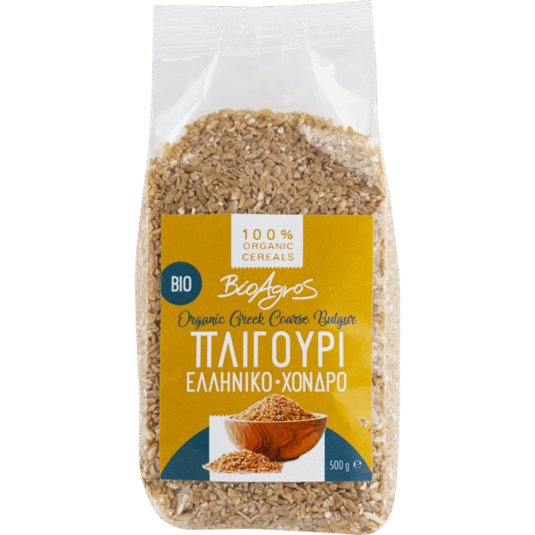 Βιολογικό ελληνικό χοντρό πλιγούρι BioAgros 500g