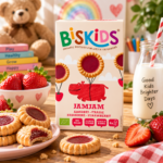 Biskids Bio JAMJAM παιδικά μπισκότα φράουλα 100g