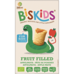 Biskids Bio παιδικά μπισκότα με γέμιση μήλου 120g