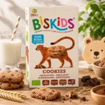 Biskids Bio Παιδικά Μπισκότα με Κακάο 120g - Image 2