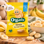 Organix Βιολογικές Ρυζογκοφρέτες με Μπανάνα +7 Μηνών 40g - Image 2