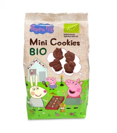 Peppa Pig βιολογικά mini μπισκότα κακάο 100g