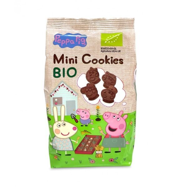 Peppa Pig βιολογικά mini μπισκότα κακάο 100g