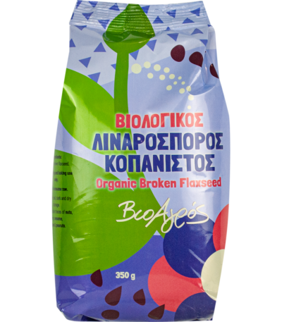 Βιολογικός καφέ λιναρόσπορος κοπανιστός BioAgros 350g