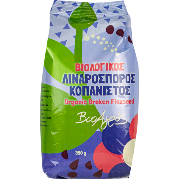 Βιολογικός καφέ λιναρόσπορος κοπανιστός BioAgros 350g