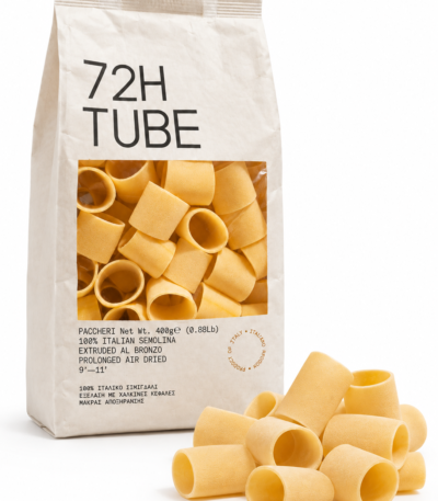 72H Paccheri ζυμαρικά 400g με κομμάτια paccheri