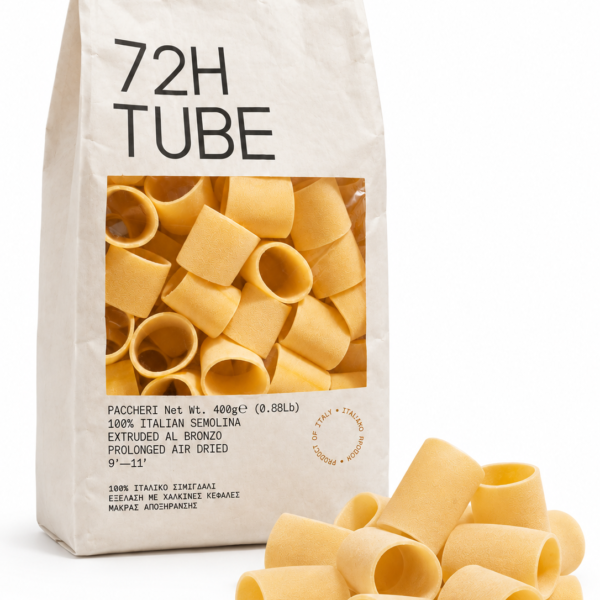 72H Paccheri ζυμαρικά 400g με κομμάτια paccheri