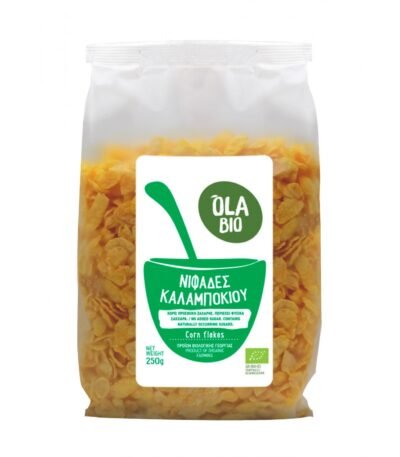 Βιολογικά Corn Flakes OLA BIO χωρίς προσθήκη ζάχαρης 250g